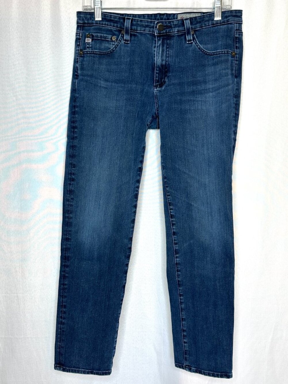 AG Adriano Goldschmied Cigarette Ankle Prima, Size 29R Minimalist Sleek Downtown